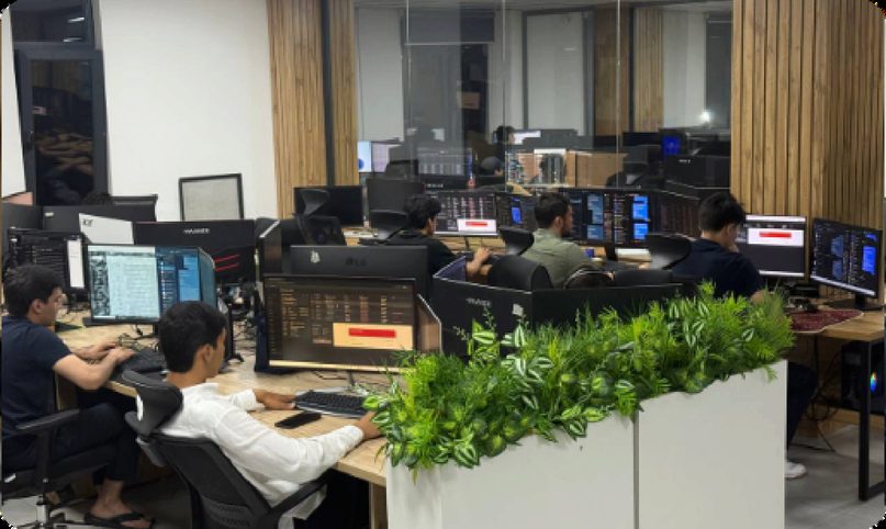 GTL Group contact center floor